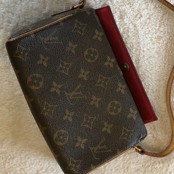 Louise Vuitton Recital Monogram Canvas Handbag - Picture 1 of 9